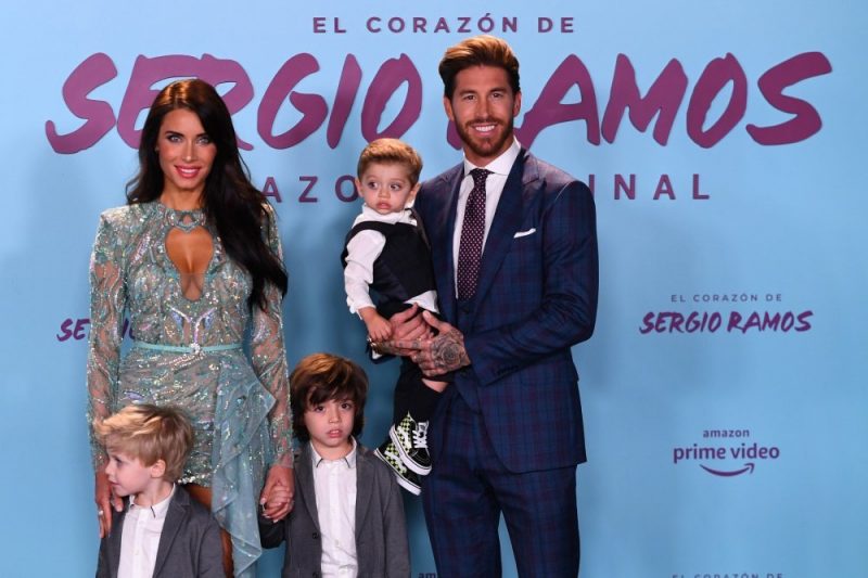 Sergio Ramos và vợ Pilar Rubio 