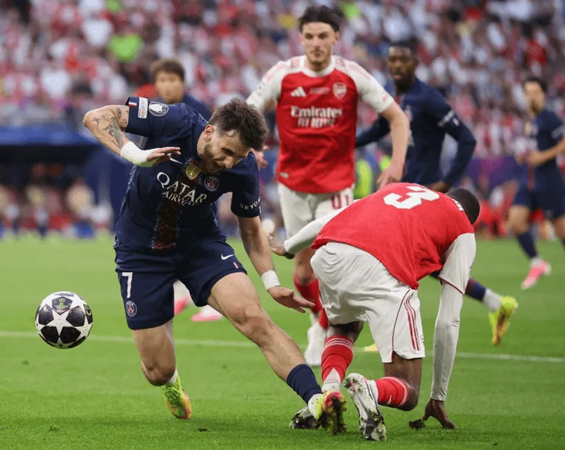 Sân vận động Puskás Aréna tại Budapest, nơi diễn ra màn so tài kịch tính giữa PSG và Arsenal.