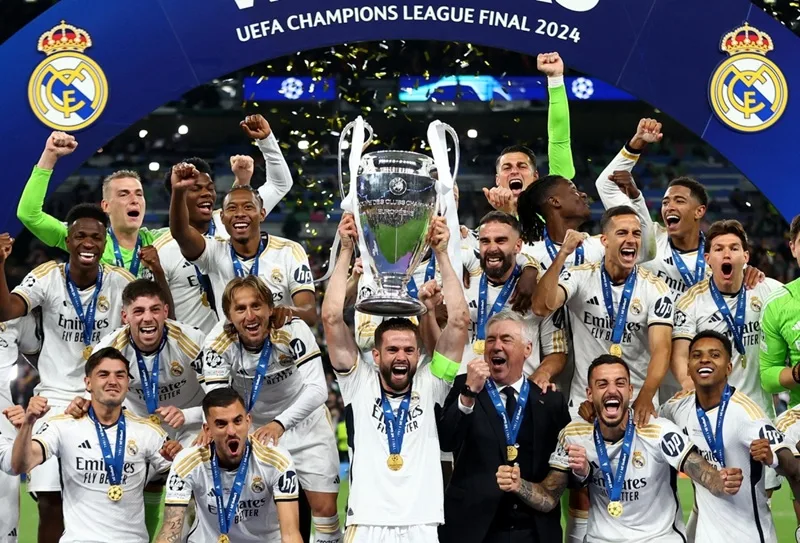 Real Madrid – "Vua" thống trị tuyệt đối của đấu trường Champions League danh giá.